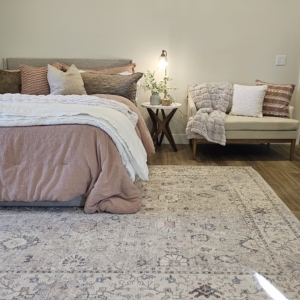 8x10 Performance Damask Rug